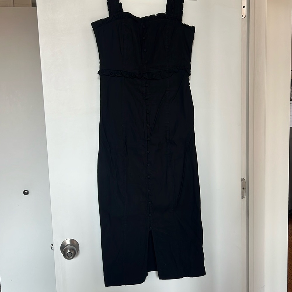 Anthropologie Black Dress